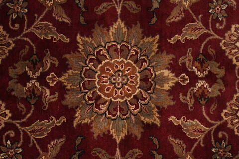 Jaipur Red Hand Knotted 120 X 150  Area Rug 301-30947 Image 3
