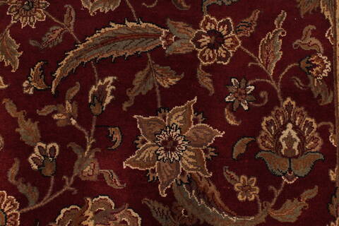 Jaipur Red Hand Knotted 120 X 150  Area Rug 301-30947 Image 4