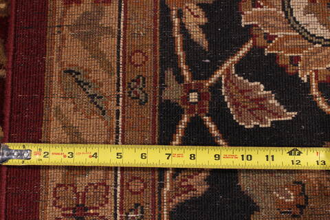 Jaipur Red Hand Knotted 120 X 150  Area Rug 301-30947 Image 9