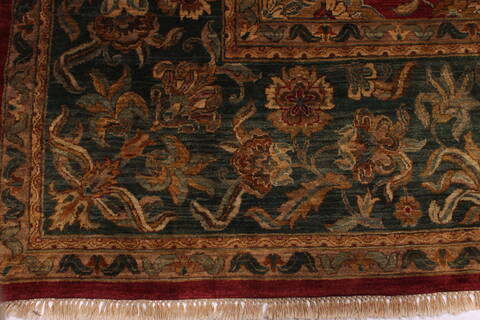Jaipur Red Hand Knotted 120 X 1411  Area Rug 301-30950 Image 1