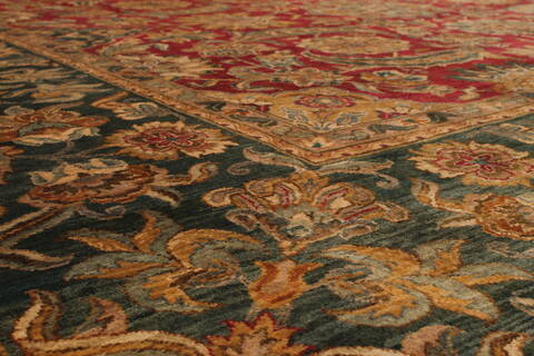 Jaipur Red Hand Knotted 120 X 1411  Area Rug 301-30950 Image 2