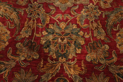 Jaipur Red Hand Knotted 120 X 1411  Area Rug 301-30950 Image 3