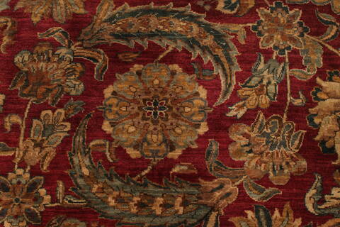 Jaipur Red Hand Knotted 120 X 1411  Area Rug 301-30950 Image 7