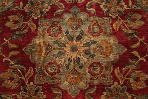 Jaipur Red Hand Knotted 120 X 1411  Area Rug 301-30950 Image 8