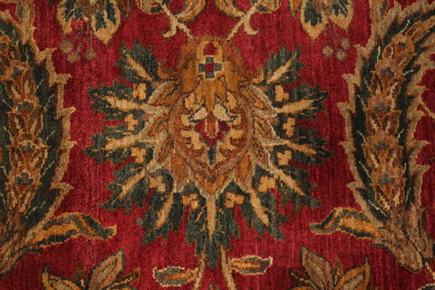 Jaipur Red Hand Knotted 120 X 1411  Area Rug 301-30950 Image 9
