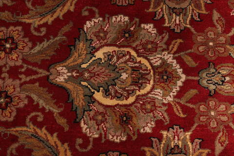 Jaipur Red Hand Knotted 121 X 150  Area Rug 301-30956 Image 10