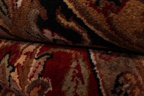 Jaipur Red Hand Knotted 121 X 150  Area Rug 301-30956 Image 4