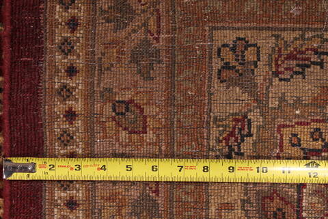 Jaipur Red Hand Knotted 121 X 149  Area Rug 301-30957 Image 5