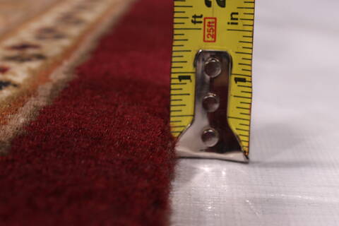 Jaipur Red Hand Knotted 121 X 149  Area Rug 301-30957 Image 6