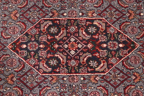 Bidjar Red Hand Knotted 1110 X 150  Area Rug 301-30968 Image 3