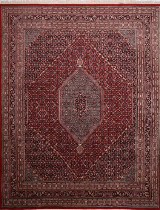 Bidjar Red Hand Knotted 1110 X 150  Area Rug 301-30968 Image 0