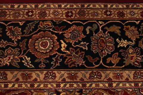 Jaipur Red Hand Knotted 120 X 151  Area Rug 301-30971 Image 7