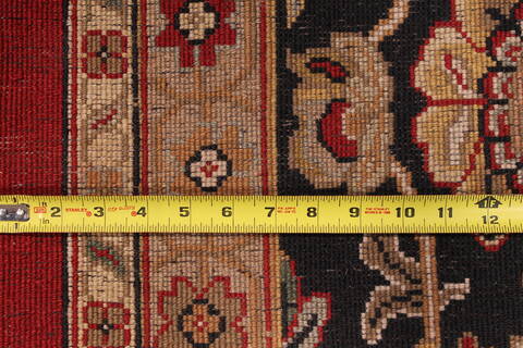 Jaipur Red Hand Knotted 120 X 151  Area Rug 301-30971 Image 9