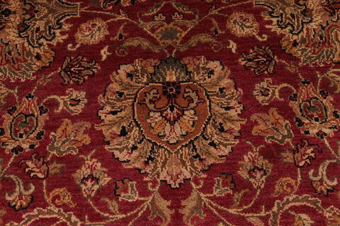 Jaipur Red Hand Knotted 120 X 150  Area Rug 301-30972 Image 5