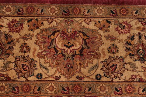 Jaipur Red Hand Knotted 120 X 150  Area Rug 301-30972 Image 8