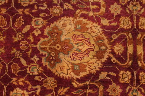 Jaipur Red Hand Knotted 1111 X 161  Area Rug 301-30973 Image 4