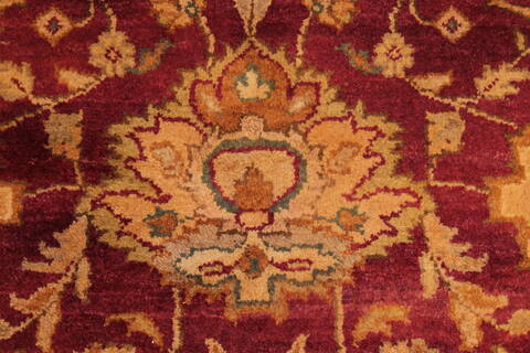 Jaipur Red Hand Knotted 1111 X 161  Area Rug 301-30973 Image 5