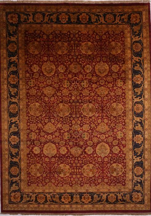 Jaipur Red Hand Knotted 1111 X 161  Area Rug 301-30973 Image 0