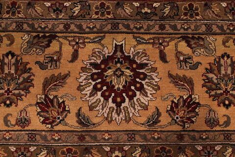 Jaipur White Hand Knotted 1110 X 153  Area Rug 301-30974 Image 7