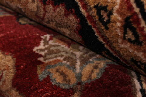 Jaipur Red Hand Knotted 120 X 1411  Area Rug 301-30975 Image 10
