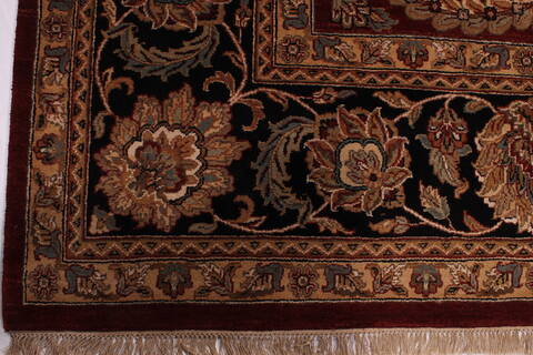 Jaipur Red Hand Knotted 120 X 1411  Area Rug 301-30975 Image 2