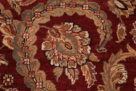 Jaipur Red Hand Knotted 120 X 1411  Area Rug 301-30975 Image 6