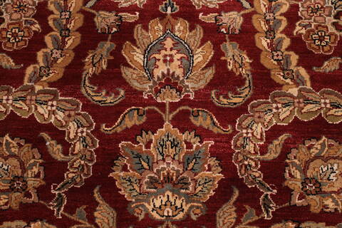 Jaipur Red Hand Knotted 120 X 1411  Area Rug 301-30975 Image 7