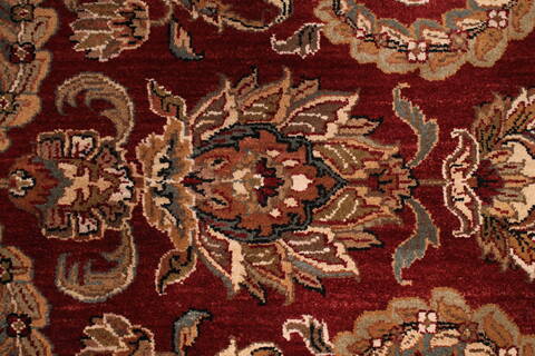 Jaipur Red Hand Knotted 120 X 1411  Area Rug 301-30975 Image 8