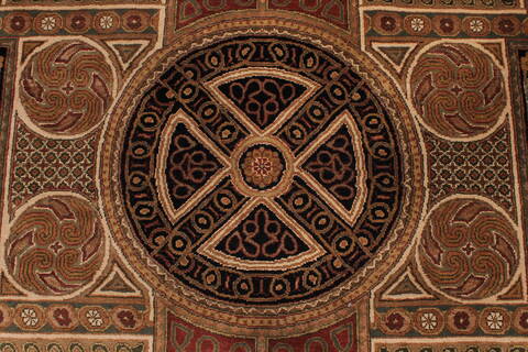Jaipur Beige Hand Knotted 120 X 146  Area Rug 301-30978 Image 3
