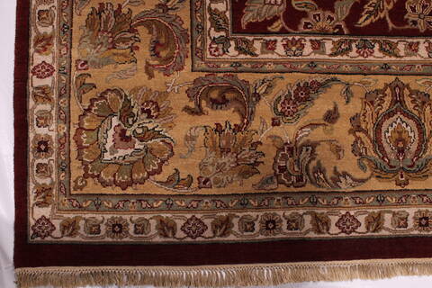 Jaipur Red Hand Knotted 1110 X 152  Area Rug 301-30979 Image 2