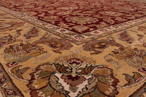 Jaipur Red Hand Knotted 1110 X 152  Area Rug 301-30979 Image 3