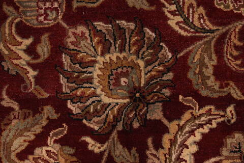 Jaipur Red Hand Knotted 1110 X 152  Area Rug 301-30979 Image 5