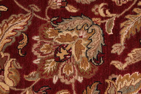 Jaipur Red Hand Knotted 1110 X 152  Area Rug 301-30979 Image 7