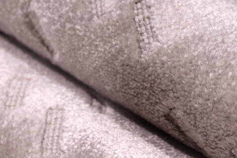 Modern Grey Hand Loomed 120 X 146  Area Rug 301-30989 Image 2