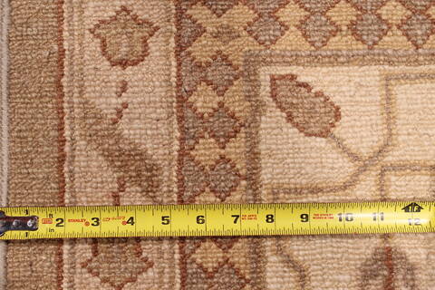 Oushak Beige Hand Knotted 126 X 156  Area Rug 301-30993 Image 10
