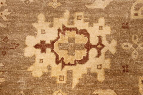 Oushak Beige Hand Knotted 126 X 156  Area Rug 301-30993 Image 5
