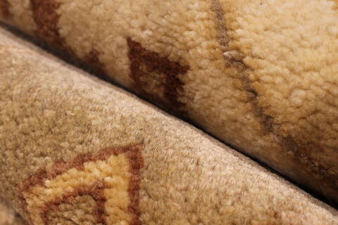 Oushak Beige Hand Knotted 126 X 156  Area Rug 301-30993 Image 9