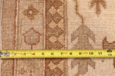 Oushak Beige Hand Knotted 126 X 154  Area Rug 301-30995 Image 10