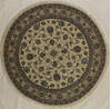 Nain Beige Round Hand Knotted 410 X 410  Area Rug 254-32025 Thumb 0