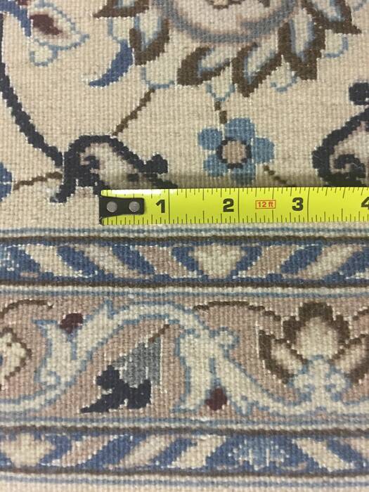 Nain White Hand Knotted 85 X 112  Area Rug 400-74426 Image 4
