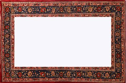 Kashan Red Hand Knotted 43 X 65  Area Rug 400-74435 Image 1