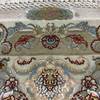 Tabriz White Hand Knotted 411 X 69  Area Rug 400-74439 Thumb 3