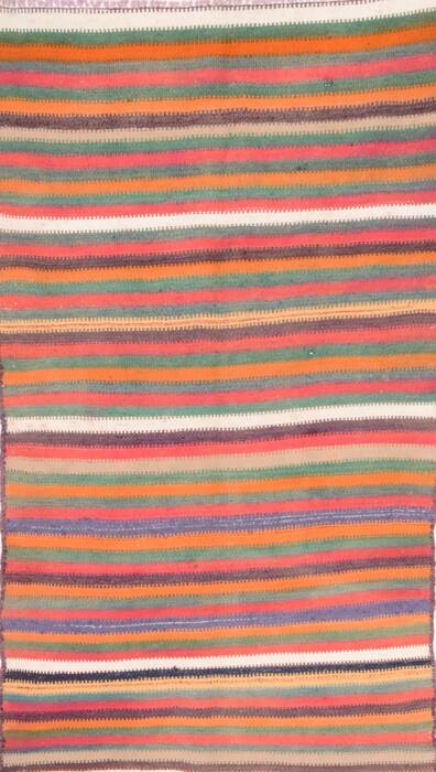 Kilim Yellow Hand Knotted 41 X 611  Area Rug 100-74577 Image 0