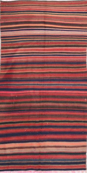 Kilim Multicolor Flat Woven 47 X 80  Area Rug 100-74627 Image 0