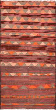 Kilim Multicolor Flat Woven 4'6" X 8'5"  Area Rug 100-74636