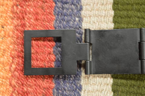 Kilim Multicolor Runner Flat Woven 42 X 91  Area Rug 100-74652 Image 2