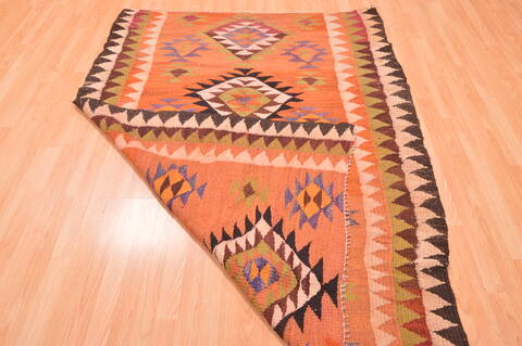 Kilim Purple Flat Woven 52 X 611  Area Rug 100-74664 Image 11