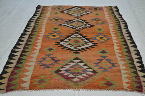 Kilim Purple Flat Woven 52 X 611  Area Rug 100-74664 Image 2