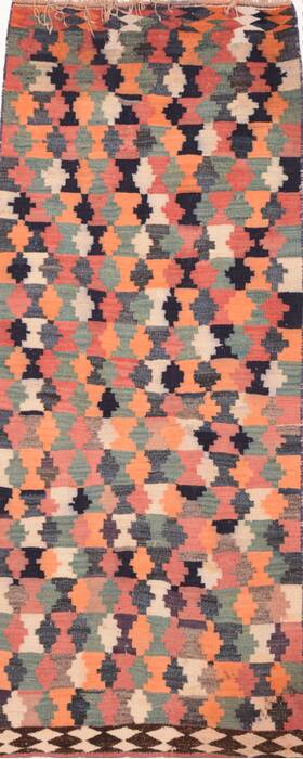 Kilim Purple Flat Woven 52 X 611  Area Rug 100-74664 Image 0