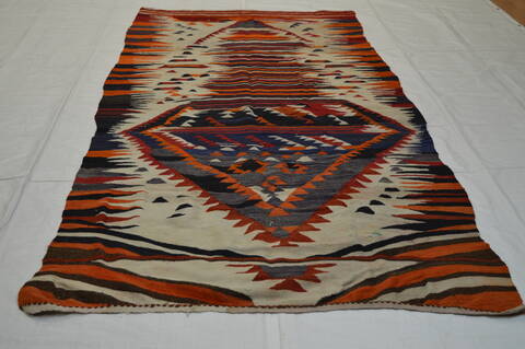 Kilim Red Runner Flat Woven 49 X 110  Area Rug 100-74676 Image 4